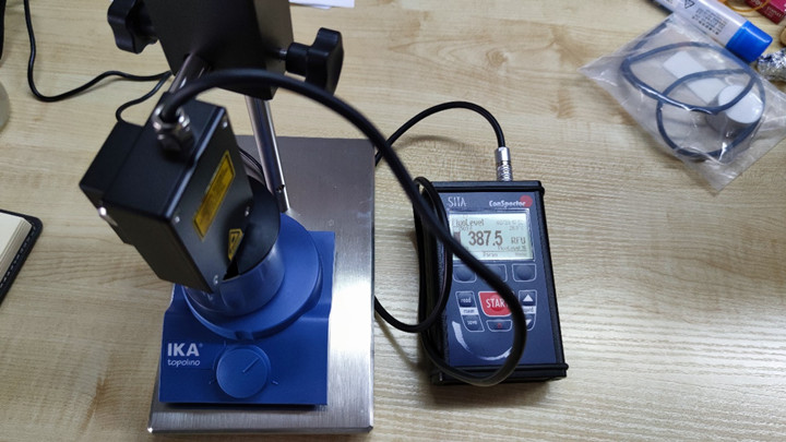 某著名家具五金配件生产商使用德国析塔SITA污染度仪测量脱脂槽液污染情况