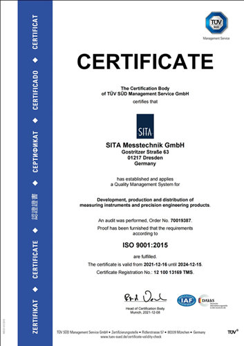 析塔通过ISO 9001:2015证书认证